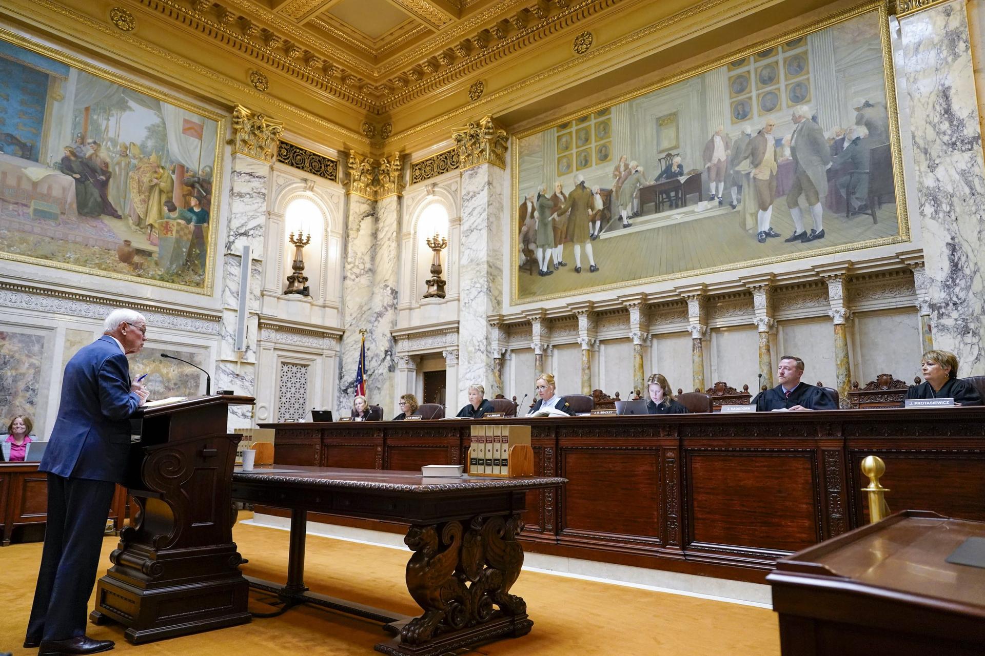 Wisconsin Supreme Court returns to hear pair of politically charged cases